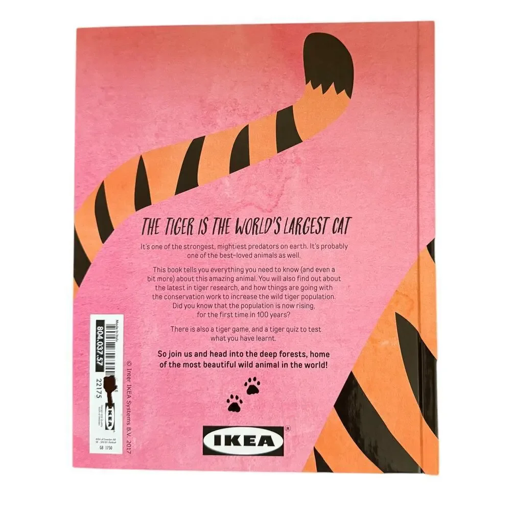 IKEA URSKOG Meet The Tiger by Stefan Casta & Anna Viktorsson Ikea Hardco…
